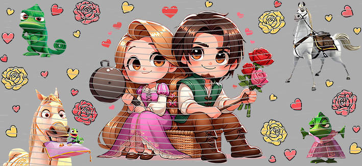 16oz Disney style-D-145